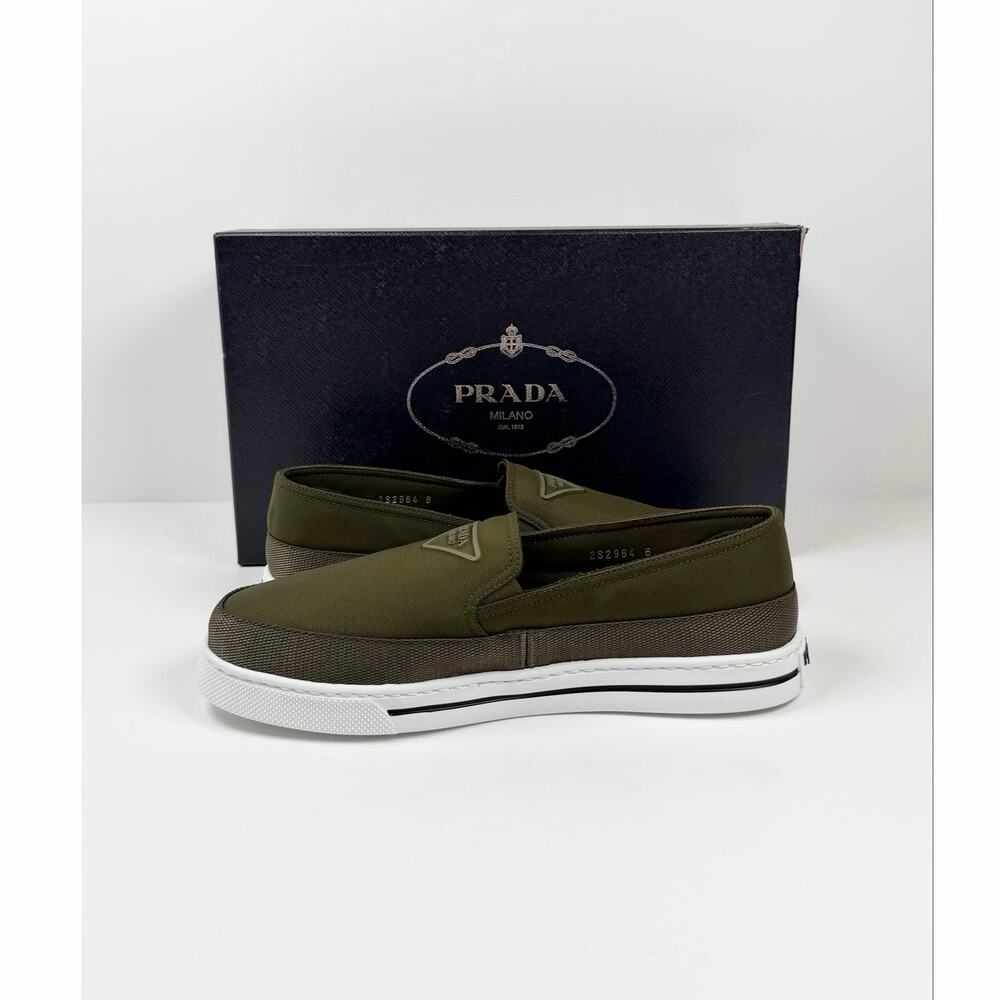 Size 6UK/7US - Prada Re-Nylon Slip On Sneakers NEW - Picture 7 of 11